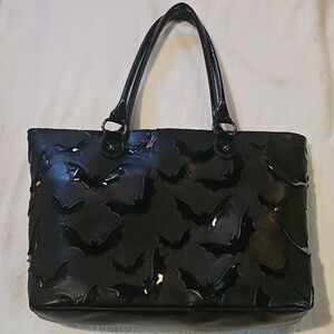 Foxblood Bat Tote Bag